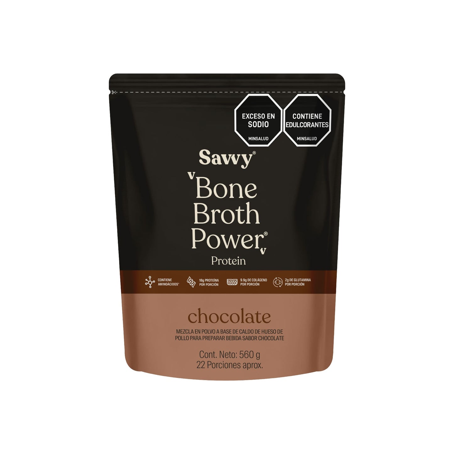 Bone broth chocolate x 560 gr