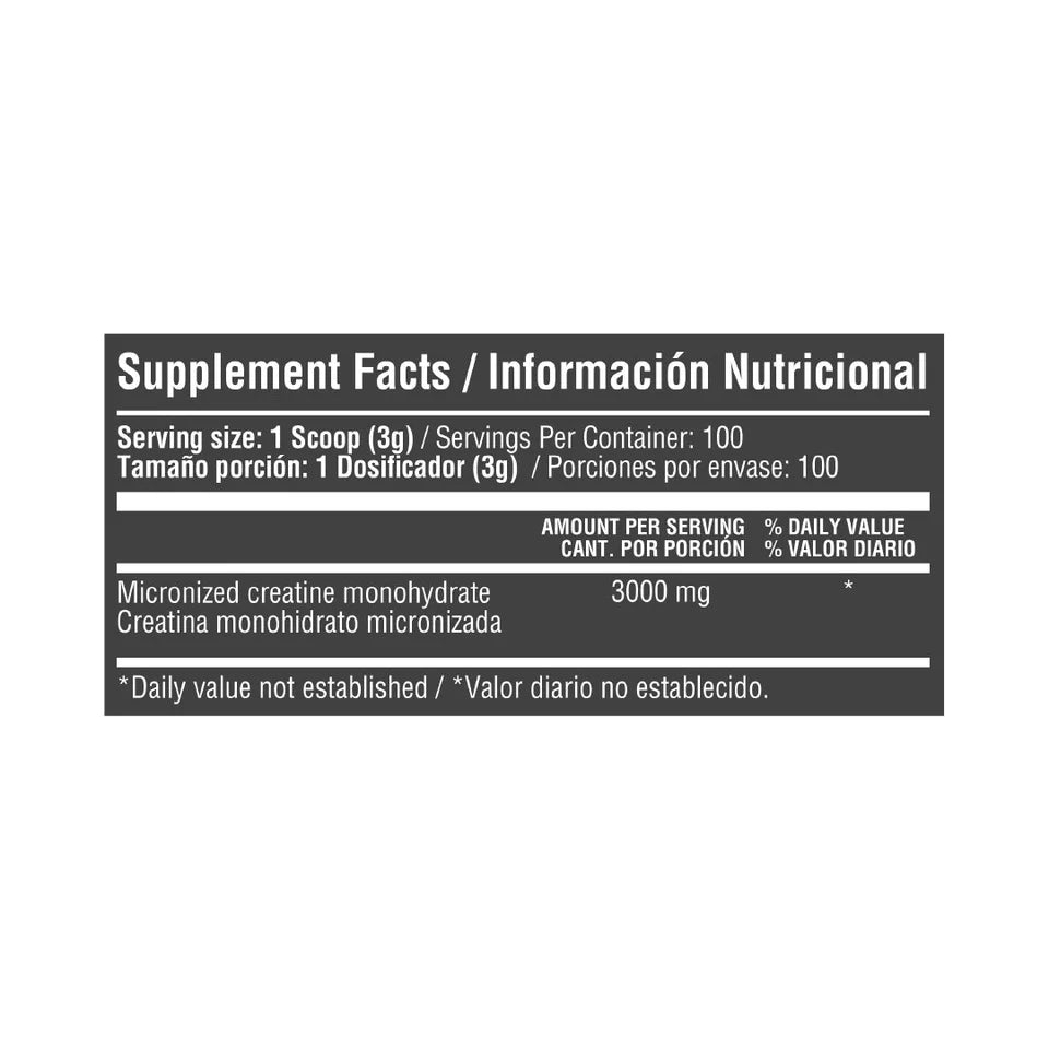 Creatina Monohidratada x 300 gr