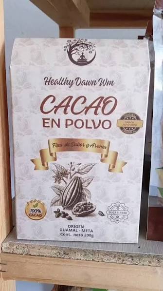 Cacao en Polvo  200g  Healthy Dawn Wm