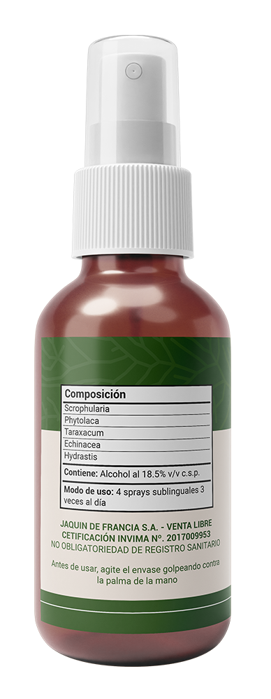 Dren-lifa 50 ml Spray esencia floral Jaquin de Fancia