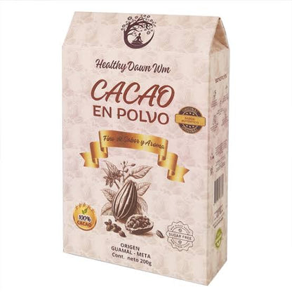 Cacao en Polvo  200g  Healthy Dawn Wm