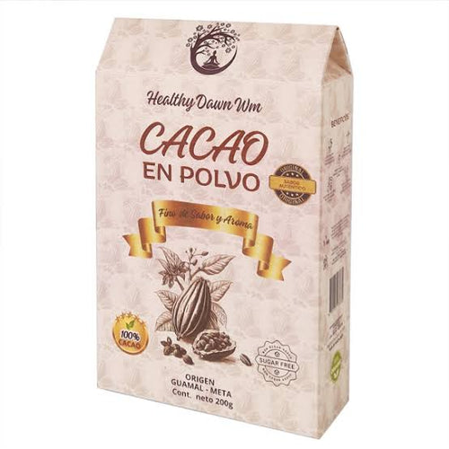 Cacao en Polvo  200g  Healthy Dawn Wm
