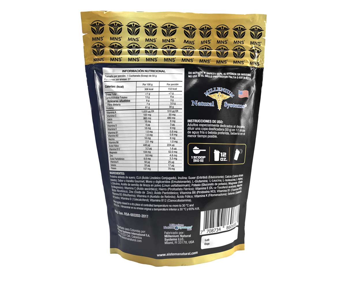 Isolate x 3 lbs - libre de gluten