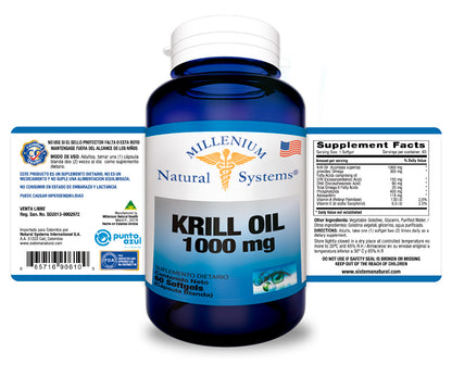 Krill Oil 1000 mg x 60 softgels