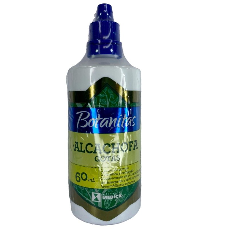 ALCACHOFA GOTAS X 60 ML BOTANITAS - Artemisa Productos Naturales
