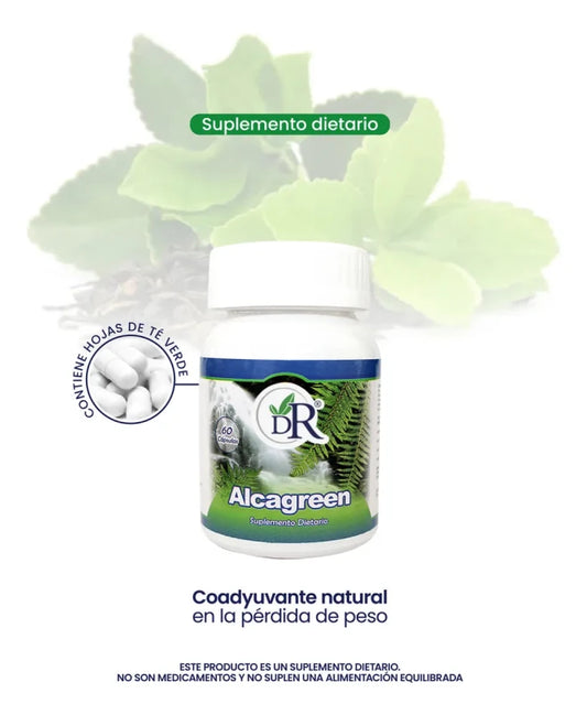 ALCAGREEN x 60 caps Dr. Rojas - Artemisa Productos Naturales