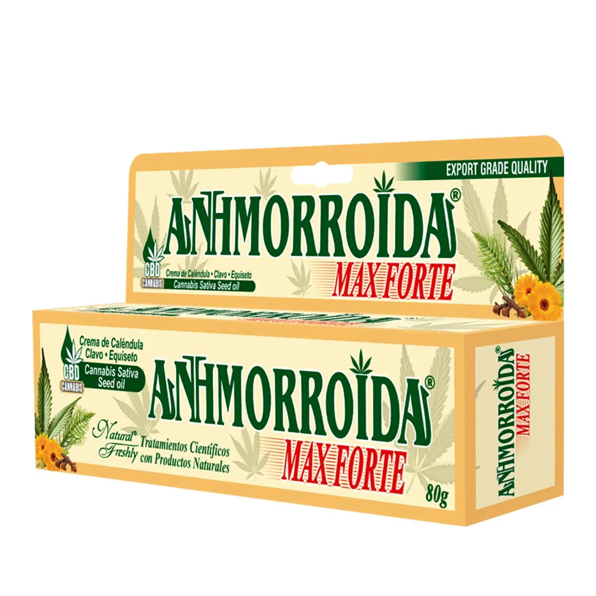 Crema Anhmorroida Max Forte 80rr – Natural Freshly
