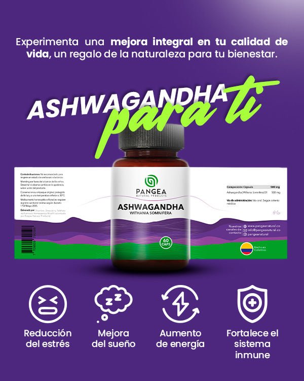 Ashwagandha x 60 cápsulas - Artemisa Productos Naturales