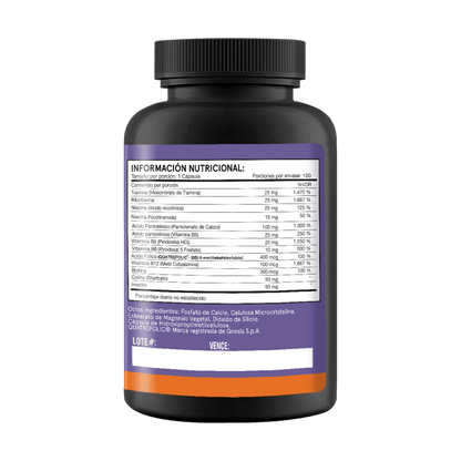 B - FORMULA X 100 CÁPSULAS - Artemisa Productos Naturales