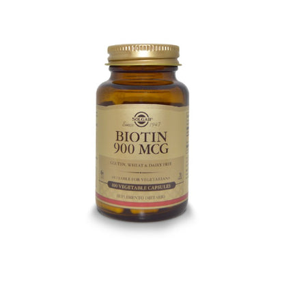 Biotina 900 mcg x 100 cápsulas vegetarianas - Artemisa Productos Naturales