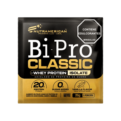 BiPro Classic Sachet 26 g Unidad Nutramerican - Artemisa Productos Naturales