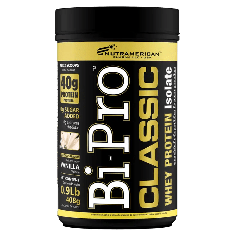 BiPro Classic Vainilla 0,9 lb Nutramerican - Artemisa Productos Naturales