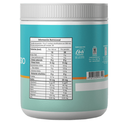 Bisgly (Bisglicinato de Magnesio) Polvo 300 gr Jaquin de Francia - Artemisa Productos Naturales