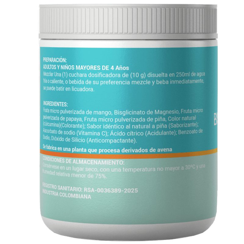 Bisgly (Bisglicinato de Magnesio) Polvo 300 gr Jaquin de Francia - Artemisa Productos Naturales
