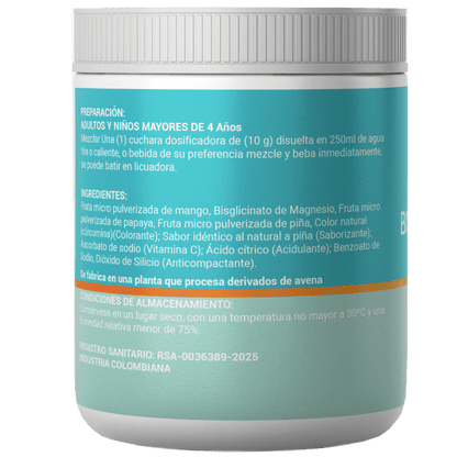 Bisgly (Bisglicinato de Magnesio) Polvo 300 gr Jaquin de Francia - Artemisa Productos Naturales