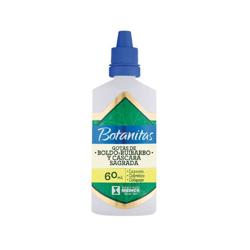 Boldo ruibarbo y cáscara sagrada 60 ml
