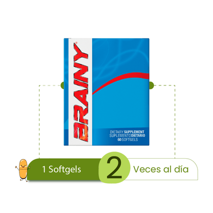Brainy x 60 softgels - Artemisa Productos Naturales