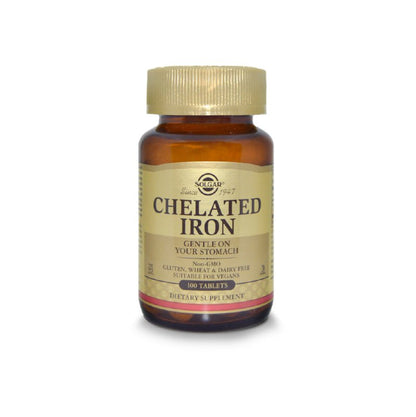 Chelated Iron x 100 tabletas vegetarianas - Artemisa Productos Naturales