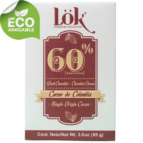 Chocolate 60% cacao x 85 gr