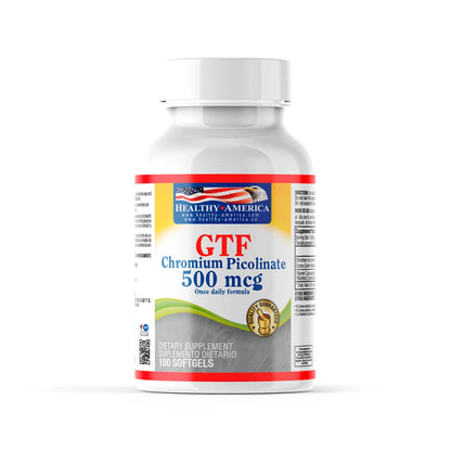 Chromium GTF 500 mcg x 100 softgels - Artemisa Productos Naturales