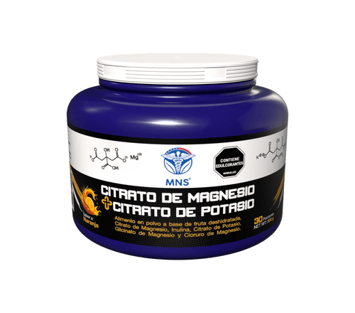 Citrato de Magnesio Naranja + Potasio 300gr