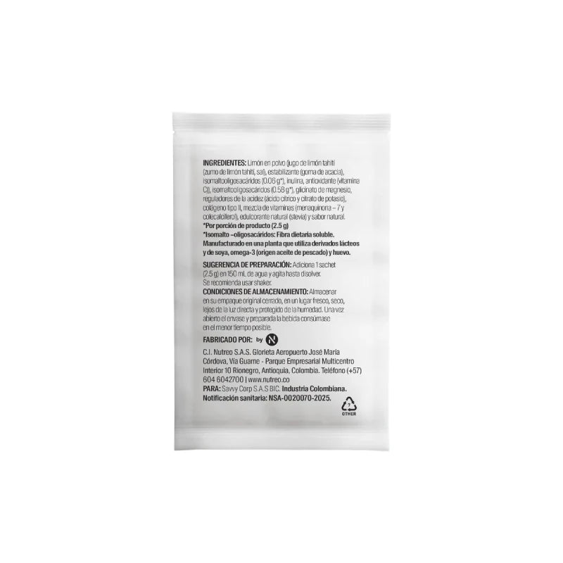 Colágeno y magnesio | Collagen Plus 75g Savvy - Artemisa Productos Naturales