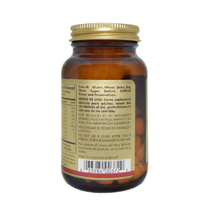 Complejo B x 100 tabletas con Vitaminas B1, B2, B6, B12 y C - Artemisa Productos Naturales