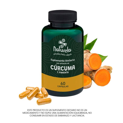 CURCUMA Y PIMIENTA 60 caps