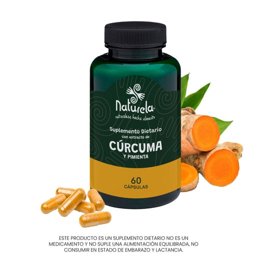 CURCUMA Y PIMIENTA 60 caps - Artemisa Productos Naturales