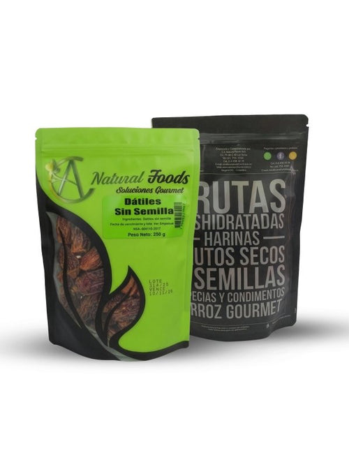 DATILES SIN SEMILLA X 250GR NAT FOODS