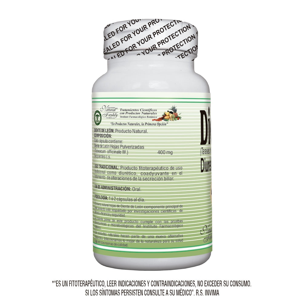 Diente de León 50 Cap. Natural Freshly
