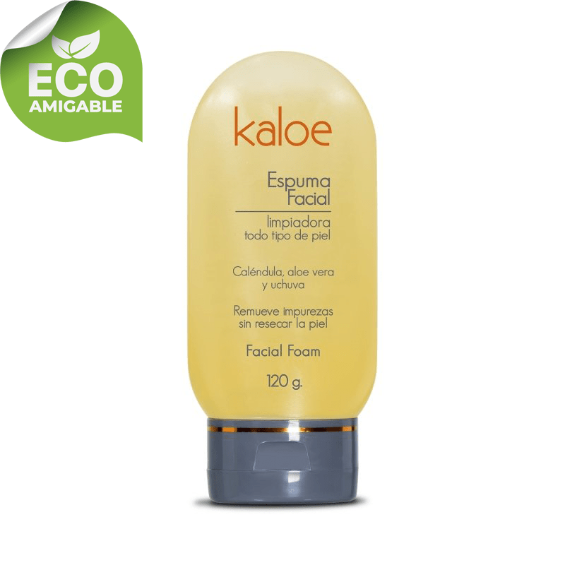 ESPUMA FACIAL KALOE X 120 G - Artemisa Productos Naturales
