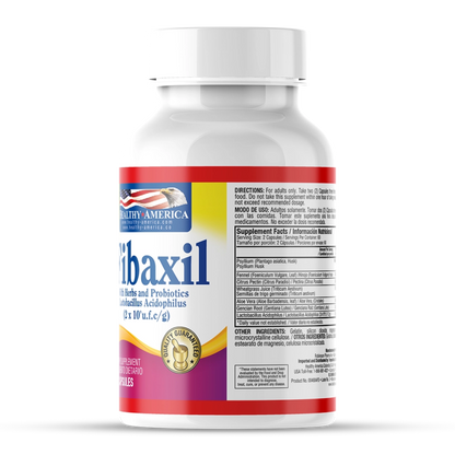 Fibaxil con hierbas y probióticos x 120 cápsulas - Artemisa Productos Naturales