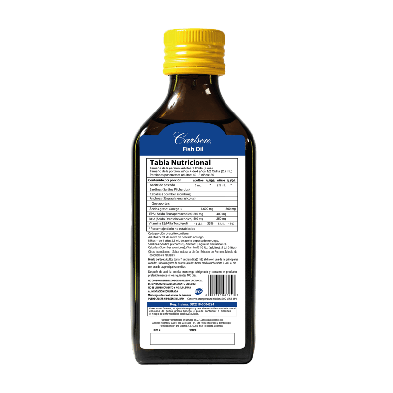 Fish Oil x 500 ml - Artemisa Productos Naturales