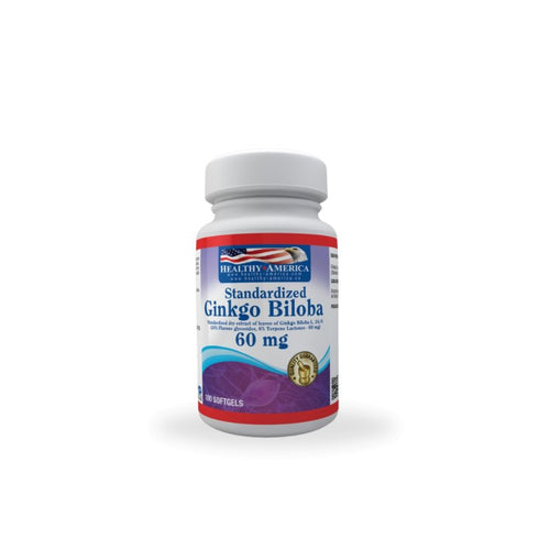 Ginkgo Biloba 60 mg x 100 softgels