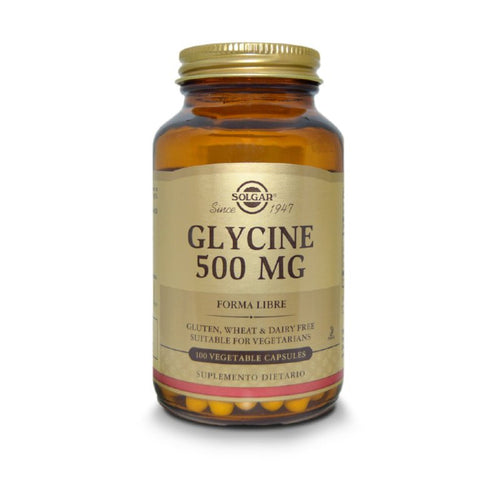 Glycine 500 mg x 100 cápsulas vegetales