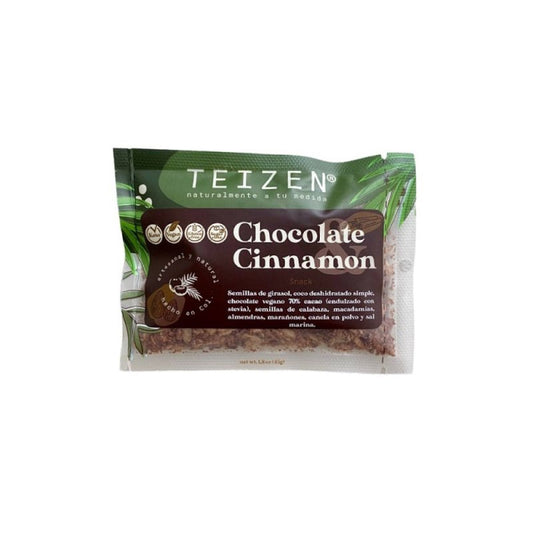 Granola Chocolate y Cinnamon Teizen 45 gramos - Artemisa Productos Naturales