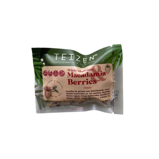 Granola Macadamia & Berries Teizen 45 gramos - Artemisa Productos Naturales