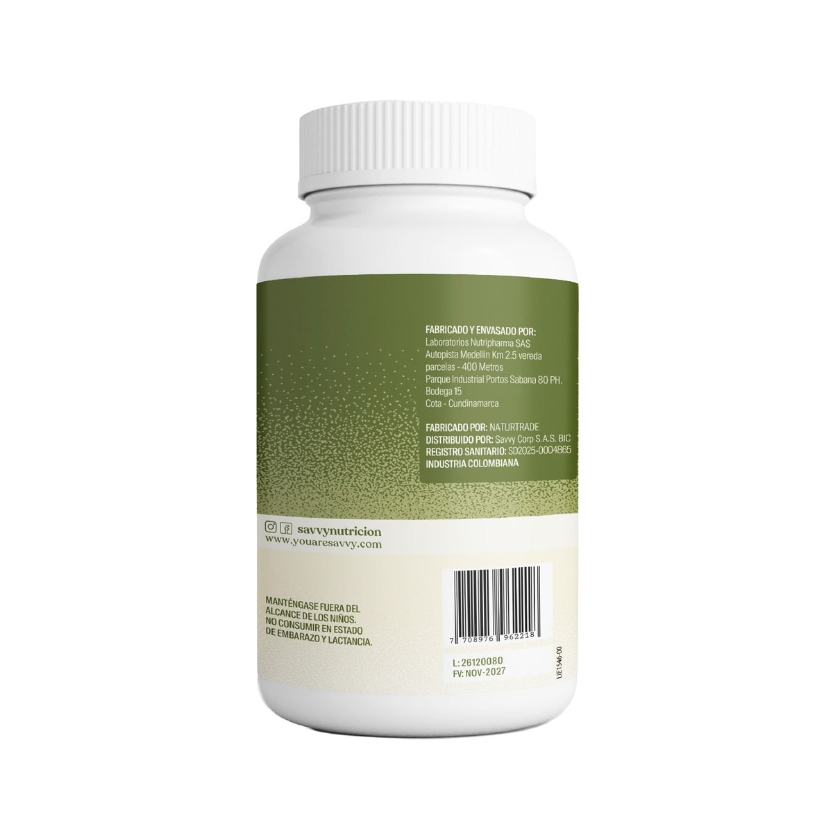 Gudgut 90 capsulas Savvy