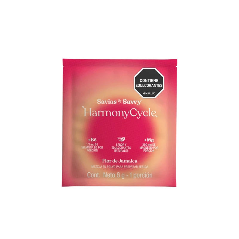 Harmony Cycle flor de jamaica 90g - Magnesio y B6 Savvy - Artemisa Productos Naturales