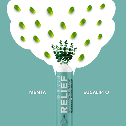 Havva Relief Tubo Aroamtico Menta - Eucalipto - Artemisa Productos Naturales