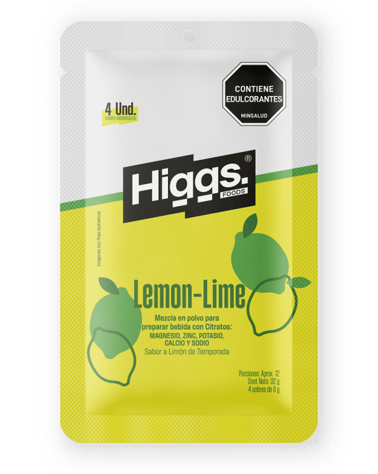 Higges Lemon Lime x4 und - Artemisa Productos Naturales