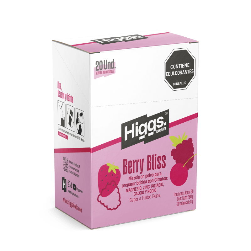 Higgs Berry Bliss Caja x20 und - Artemisa Productos Naturales