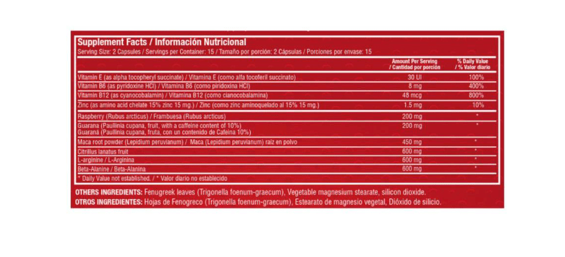 HIGH T 30 CAPSULES - Artemisa Productos Naturales