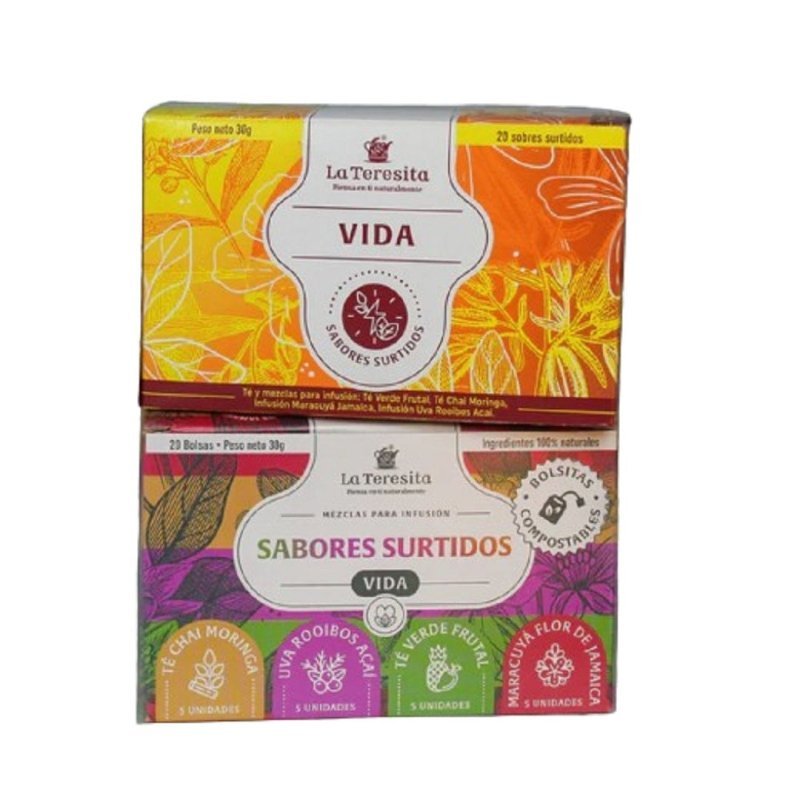 Infusión vida surtida x 20 sobres - Artemisa Productos Naturales