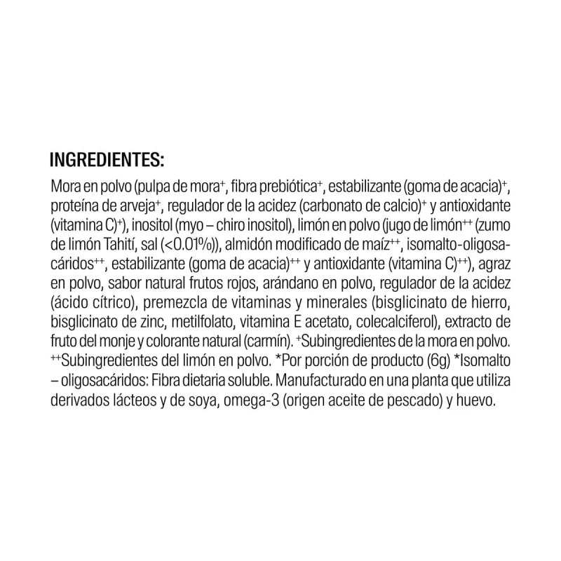 Inositol 40:1 | InnerBloom frutos rojos 105g Savvy - Artemisa Productos Naturales