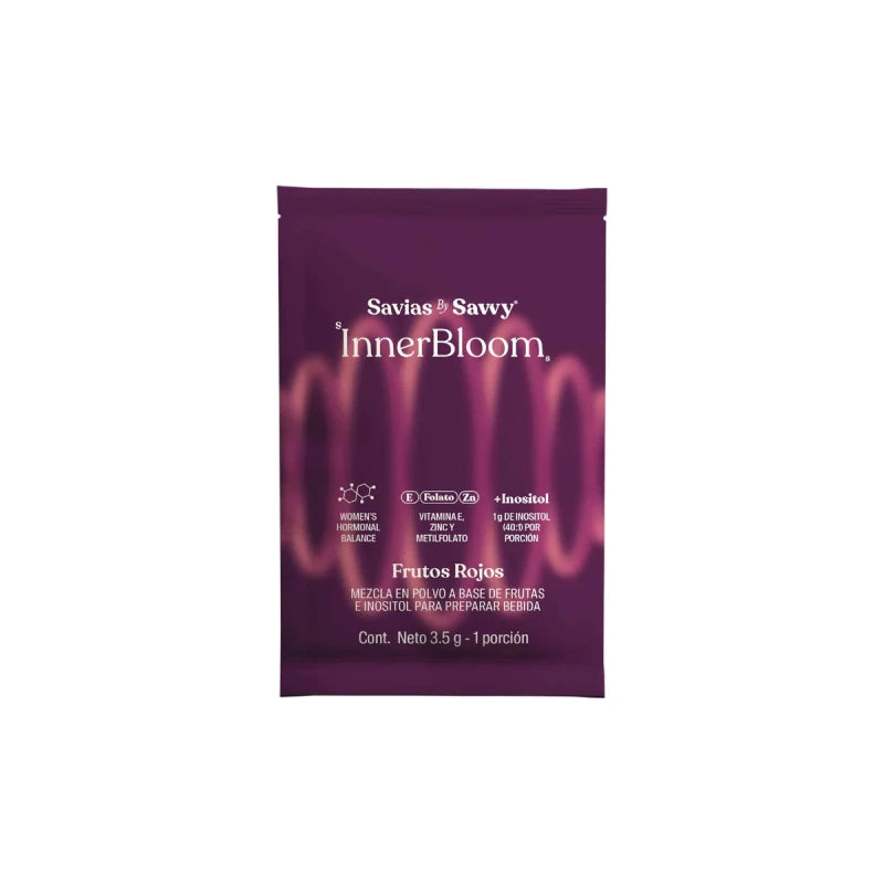 Inositol 40:1 | InnerBloom frutos rojos 105g Savvy - Artemisa Productos Naturales