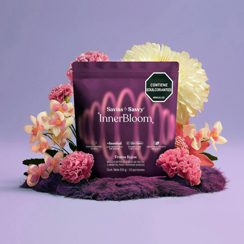 Inositol 40:1 | InnerBloom frutos rojos 105g Savvy - Artemisa Productos Naturales
