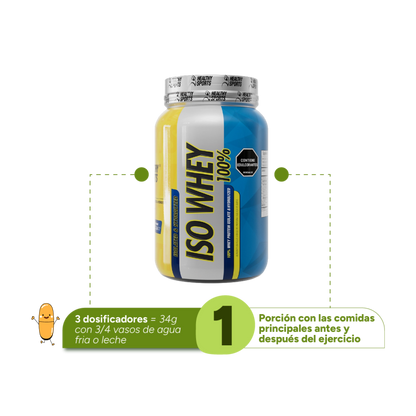 ISO Whey 100% x 510 gr. 15 servicios - Artemisa Productos Naturales