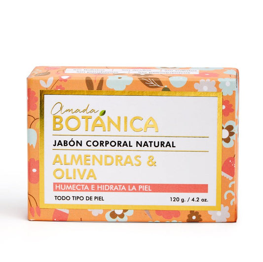 JABON CORPORAL ALMENDRAS OLIVIA 120GR - Artemisa Productos Naturales